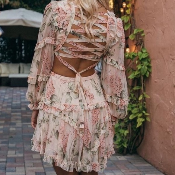 Floral Dress S - Picture 3 of 4